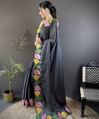 grey art silk embroidered art-silk-sarees 2