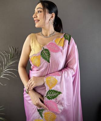 pink art silk embroidered art-silk-sarees 3