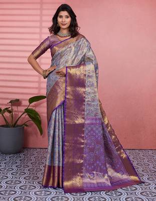 grey art silk woven art-silk-sarees 1