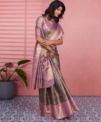 green art silk woven art-silk-sarees 2