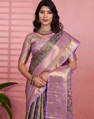 green art silk woven art-silk-sarees 3