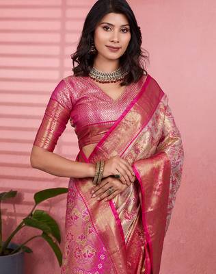golden art silk woven art-silk-sarees 2