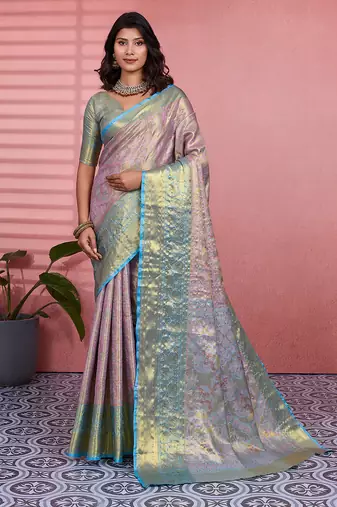 grey art silk woven art-silk-sarees