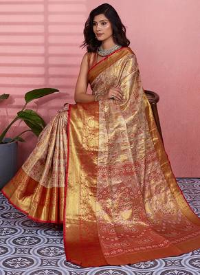 golden art silk woven art-silk-sarees 2