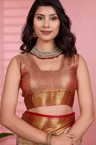 golden art silk woven art-silk-sarees