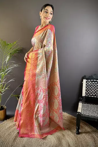 light green art silk woven art-silk-sarees