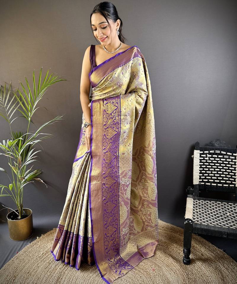 yellow art silk woven art-silk-sarees