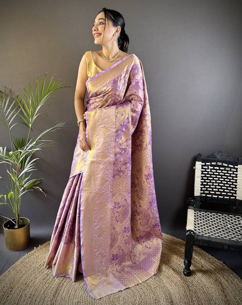 light baby pink art silk woven art-silk-sarees