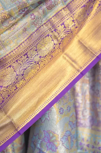 grey art silk woven art-silk-sarees