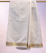 Pure maheshwari saree With Unstitched Blouse