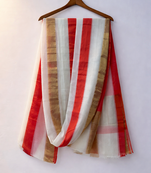 Pure kota doriya saree with unstitched blouse