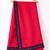 Solid gulabi saree with border (Without Blouse)