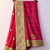 Pink fancy saree without blouse
