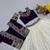 Purple Color embroidery Thared Work Vichitra Silk Lahenga Choli Set
