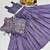 Purple Color Embroidery   Sequence with Thared Work Silk Lahenga Choli Set
