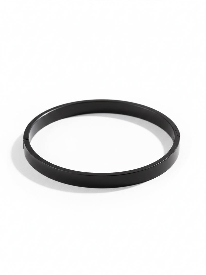  men black kada bracelet
