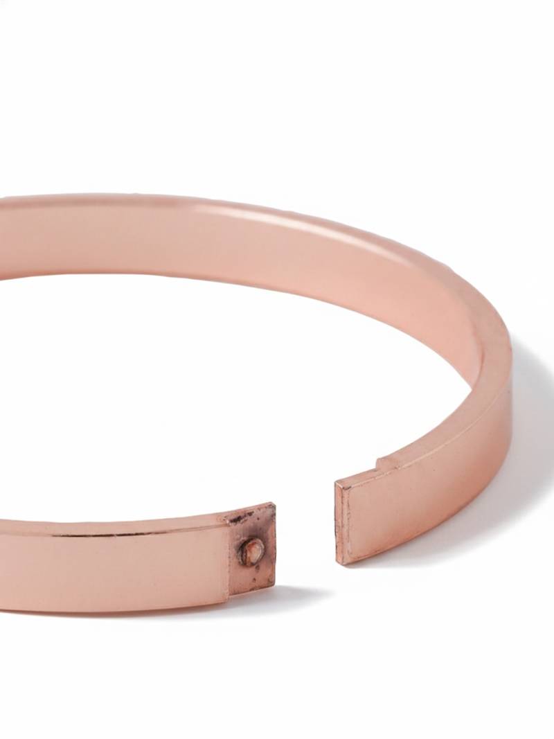  men's rose gold kada bracelet