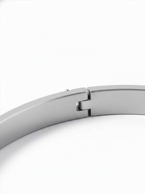  men's silver kada bracelet 5