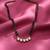  women gold plated black beaded mangalsutra