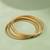  women set of 4 gold plated handcrafted bangle