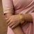  women set of 4 gold plated handcrafted bangle