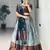 Rama Color Zari Weaving Work Silk Lehenga Choli With Unstitched Blouse