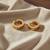  men's gold plated hoop earrings