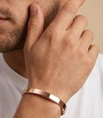  men's rose gold kada bracelet