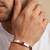  men's rose gold kada bracelet