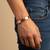  men's rose gold kada bracelet