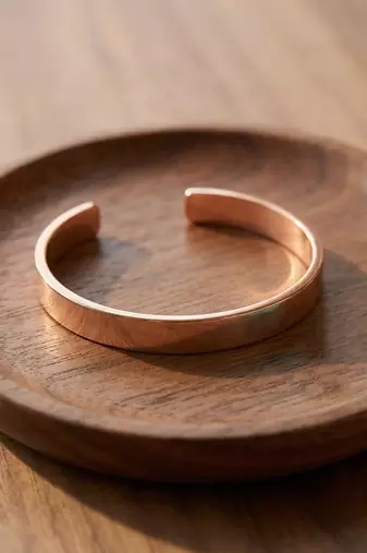  men's rose gold kada bracelet