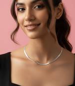  women german silver oxidised chain