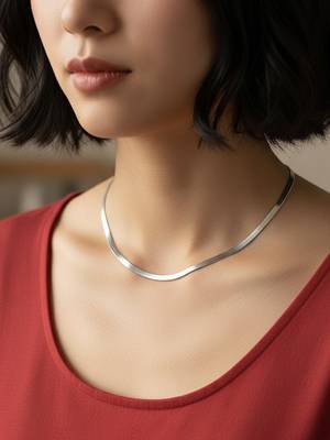  women german silver oxidised chain 3