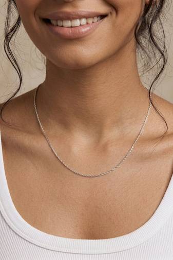  women german silver oxidised chain