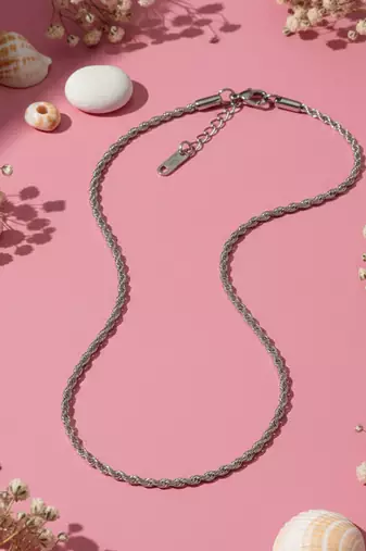  women german silver oxidised chain
