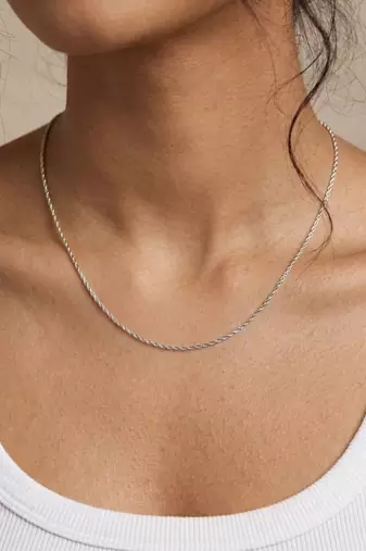  women german silver oxidised chain