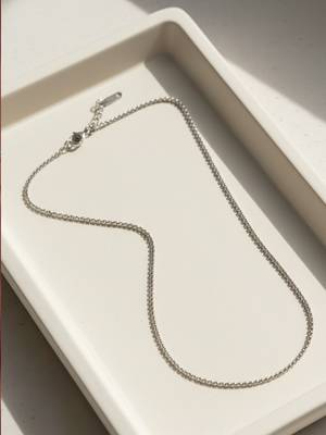  women german silver oxidised chain 5