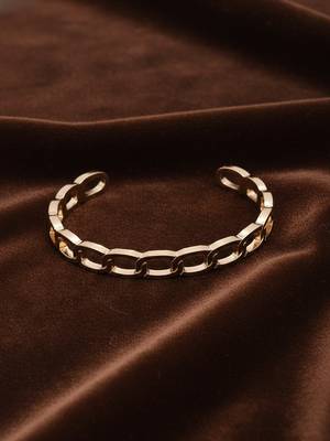  men's rose gold plated cuff bracelet 2