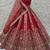 Ravishing Red Zari Embroidery Silk Bridal Lehenga Choli With Double Dupatta