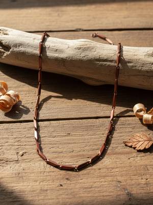  men's handcrafted maroon rhodium plated chain 3