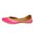 Rani pink embroidered leather juttis