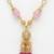  women gold plated multicolour chain