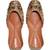 Gold embroidered leather juttis