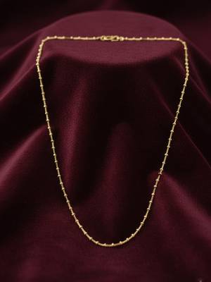  women gold plated minimal chain 3