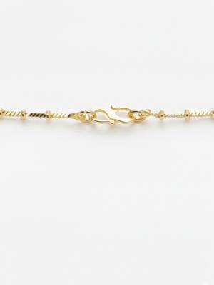  women gold plated minimal chain 5