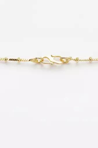  women gold plated minimal chain