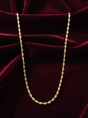  women gold plated  chain 2