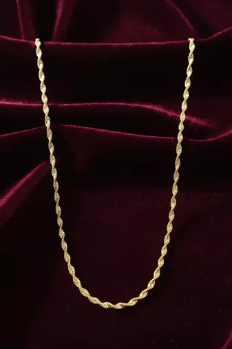  women gold plated  chain