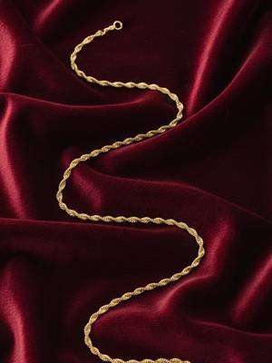  women gold plated  chain 3