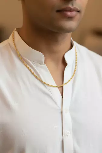  women gold plated  chain